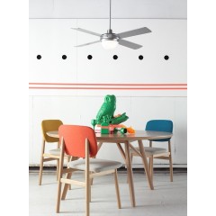 Ανεμιστήρας οροφής LED με 4 πτερύγια αλουμινίου Futura Eco Lucci Air